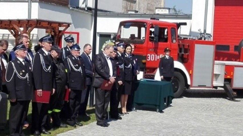 Wizyta ministra Joachima Brudzińskiego w Kożuchowie -...