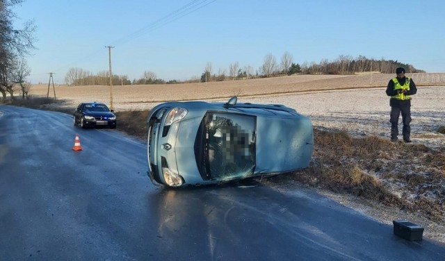 W środę (08.03.2023) w gminie Barcin doszło do dwóch zdarzeń drogowych.
