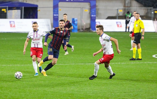 Pogoń Szczecin - Podbeskidzie Bielsko-Biała 1-1.