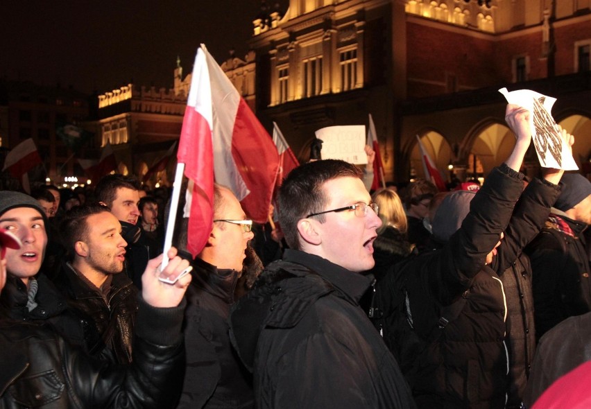 Kraków. Protest przeciw "fałszerstwom wyborczym i...