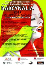 Bakcynalia 2017: Rusza Festiwal Piosenki Studenckiej i Turystycznej