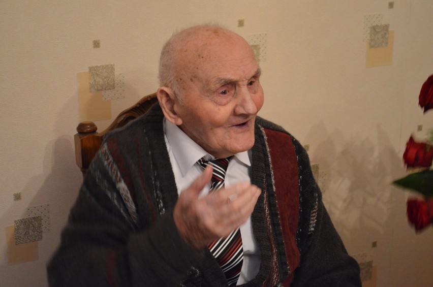 Józef Zientek z Gorzyc ma 103 lata