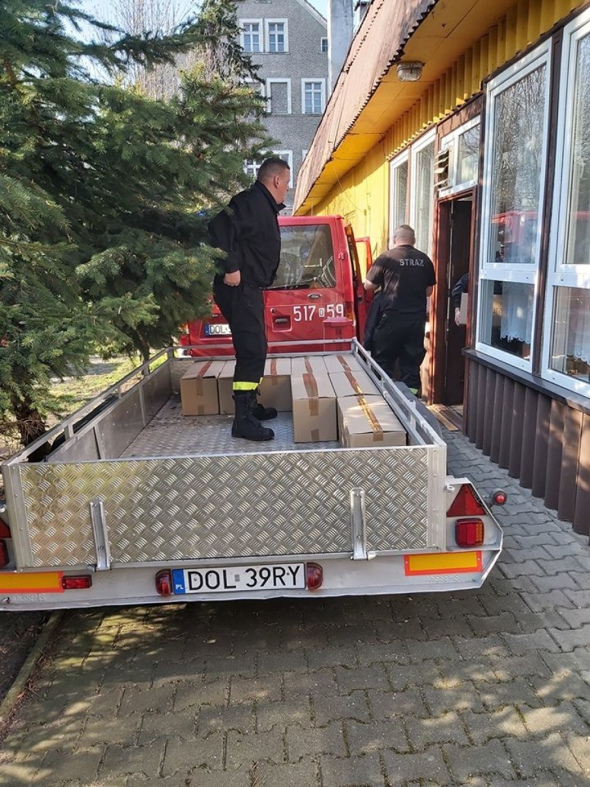 Żywność dla bierutowian rozwieziona! Akcję wspierają także ochotnicy