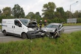 Wypadek na obwodnicy Opola. Jedna osoba trafiła do szpitala [zdjęcia]