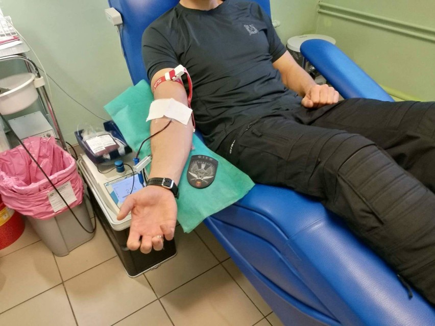 Dawcy krwi - Służba Więzienna