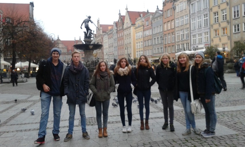 Młodzież polska i niemiecka na wspólnej wycieczce