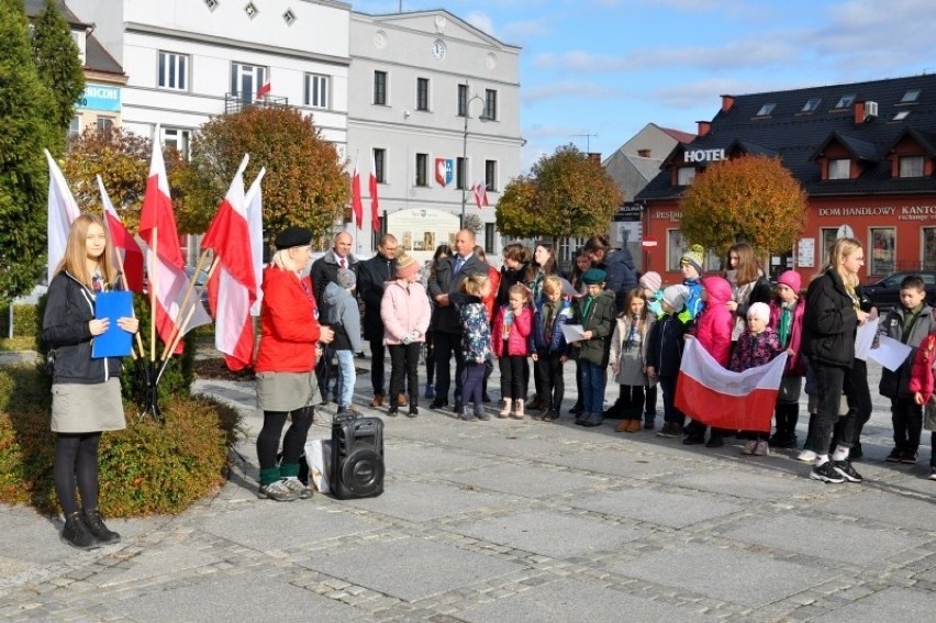 Obchody Święta Niepodległości na Rynku w Kętach