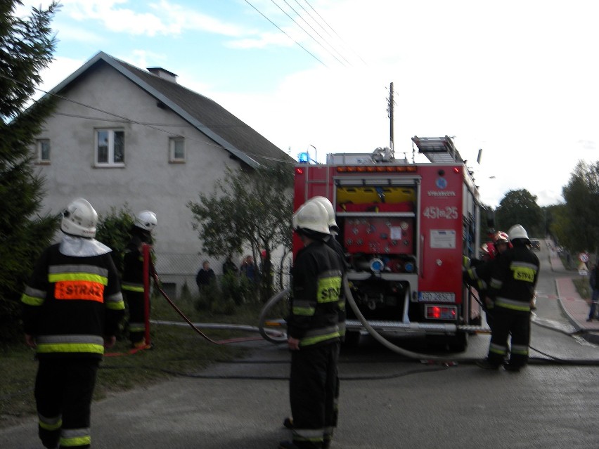 W domu jednorodzinnym w Wąglikowicach doszło do wybuchu gazu. Ranna została kobieta