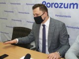 Wicewojewoda Krzysztof Ciecióra mówił w Radomsku o Tarczy PFR dla przedsiębiorców [ZDJĘCIA, FILM]