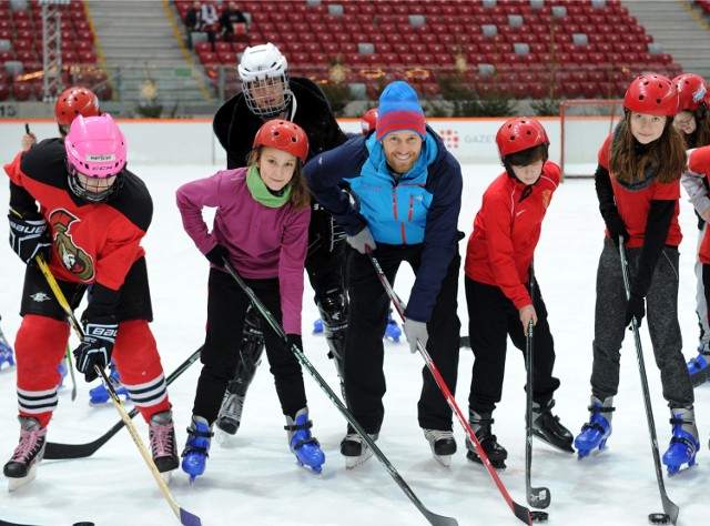 Czerkawski Cup na Narodowym. Grali w mini hokeja z mistrzem