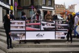 Poznań: Protestowali przeciw transportowi zwierząt
