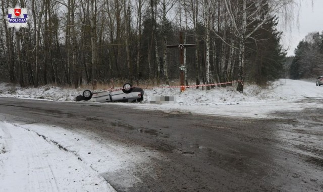 Chełm. Seria wypadków drogowych w powiecie chełmskim. Zdarzenie ze skutkiem śmiertelnym