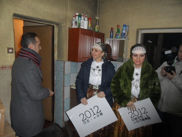 Zespół "Śląsk" przyjechał z Koszęcina, by wręczyć świąteczną...