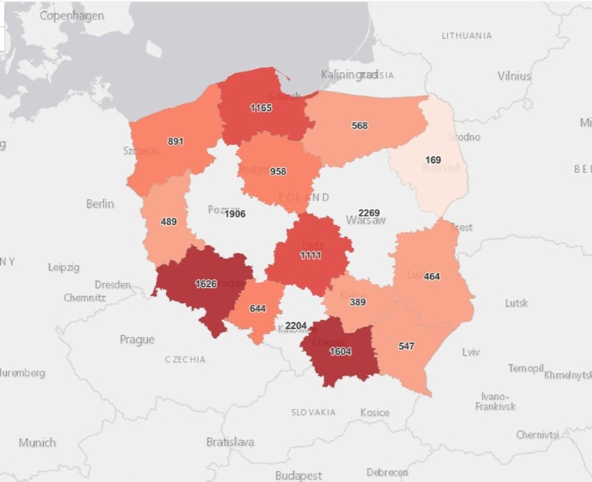 Koronawiurs w Szczecinie i regionie - 23.12.2021