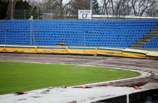 Tak obecnie wygląda tor żużlowy na stadionie przy Al. Zygmuntowskich w Lublinie