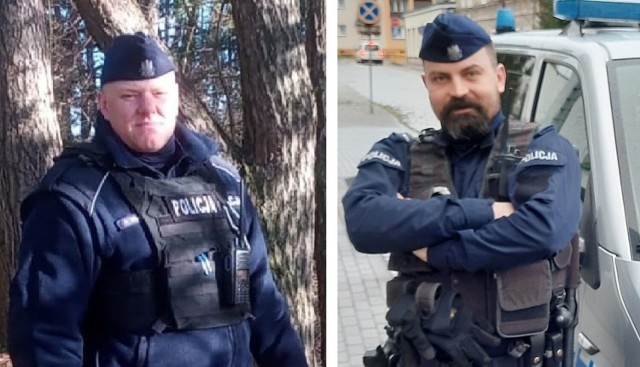 Policjanci zachowali zimną krew i uratowali życie mężczyźnie