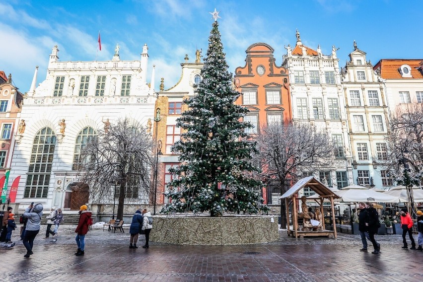 Zima wróciła do Gdańska. Miasto wygląda bajkowo!