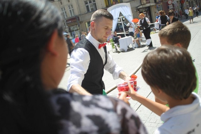 Flash mob na Półwiejskiej