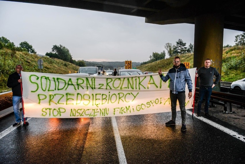 Blokada Obwodnicy Trójmiasta w środę 7.10.2020 zorganizowana...