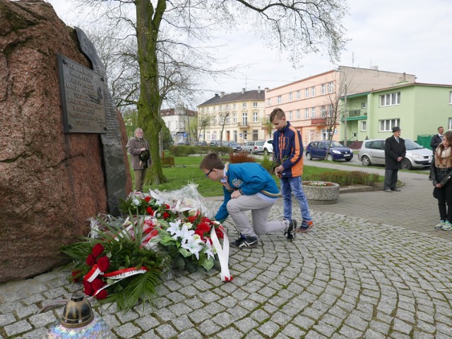 Dzień Pamięci Ofiar Zbrodni Katyńskiej - obchody w Żninie.