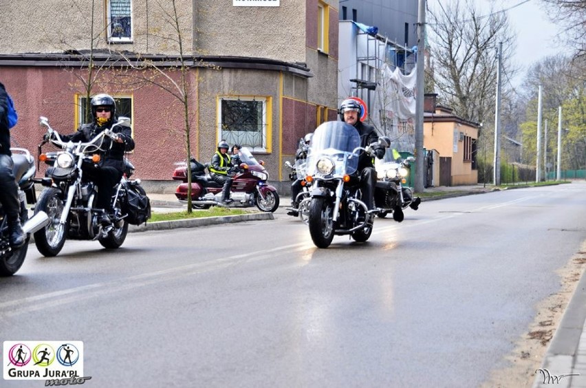 Parada motocyklowa z Zawiercia do Bobolic 2015
