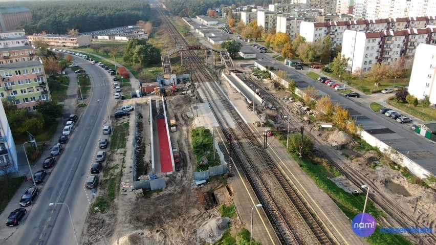 Trwa budowa przejścia podziemnego na Zazamczu we Włocławku