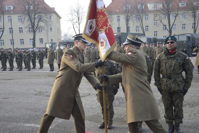 Uroczystość przekazania dowództwa w Głogowie