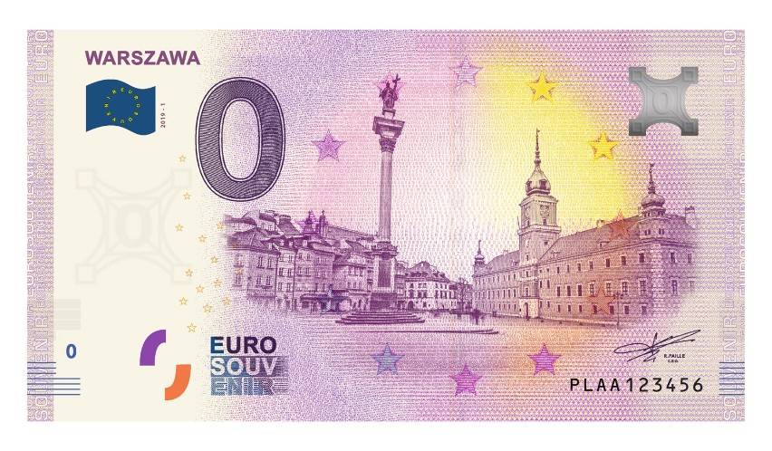 Polska emituje banknot 0 euro. Niewielki nakład, ogromne zainteresowanie. W przyszłości może być wiele warty
