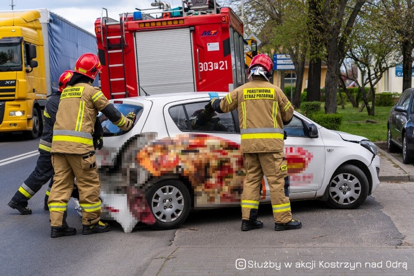 Do zderzenia trzech samochodów doszło na ul. Sikorskiego w...