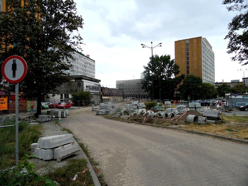 Przebudowa centrum Katowic - budowa ulicy Śródmiejskiej