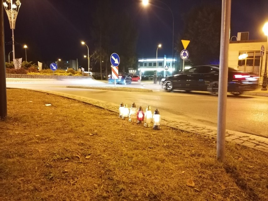 Wypadek na Rondzie Olimpijczyków w Tomaszowie. Policja potwierdza, że tomaszowianin ukradł motor i najpierw spowodował kolizję