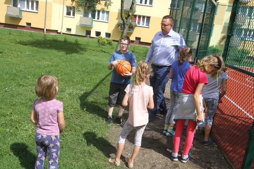 Otwarcie boiska przy al. Piasta w Złotowie