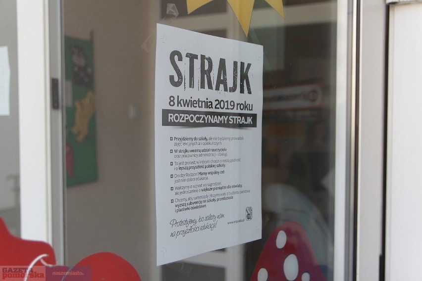 Strajk Nauczycieli 2019. We Włocławku 80,66 procent nauczycieli strajkuje  [stan na godzinę 11 - 8 kwietnia 2019] | Włocławek Nasze Miasto