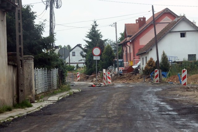 Przebudowa ulicy Szczytnickiej w Legnicy.