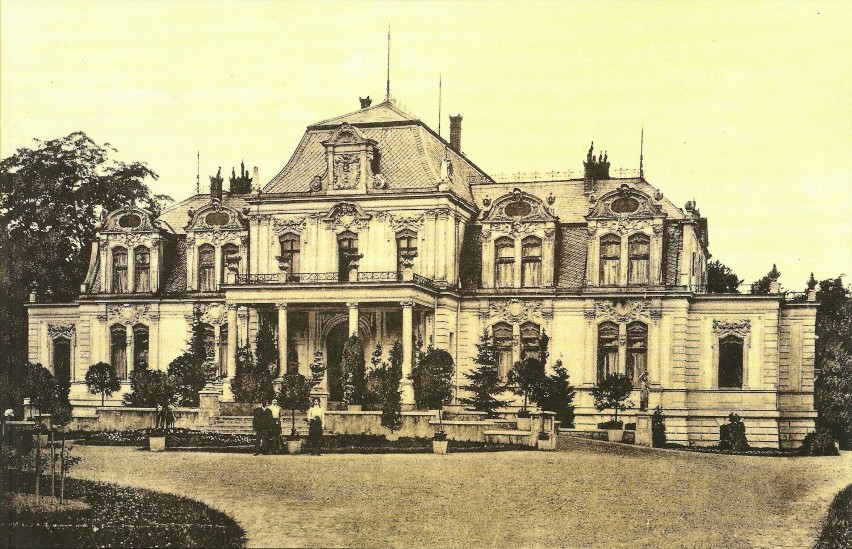 Pałac w Błociszewie w powiecie śremskim w 1912 r.