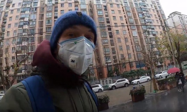 Koronawirus z Chin. Denis Gierczak z Głuchołaz relacjonuje wydarzenia w Szanghaju