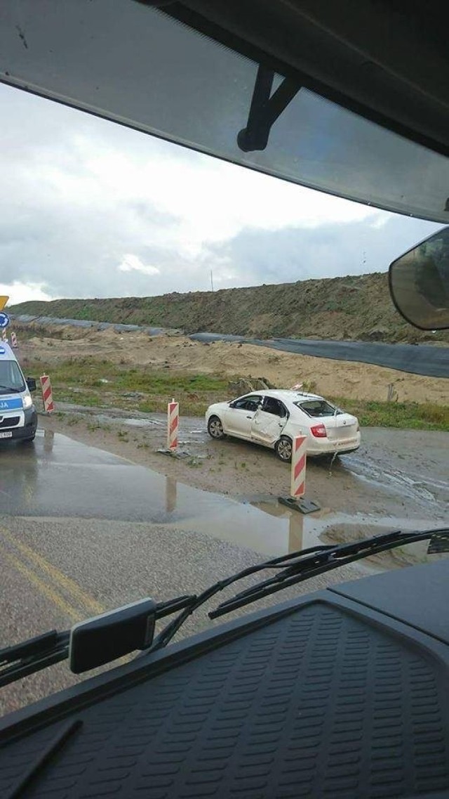 Wypadek na S7 w okolicach Nowego Dworu Gdańskiego, 27 października 2017 (27.10.2017)