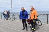 Trwa rowerowa wyprawa charytatywna. Kaliszanie jadą wzdłuż wybrzeża Bałtyku, by wesprzeć chorych. ZDJĘCIA