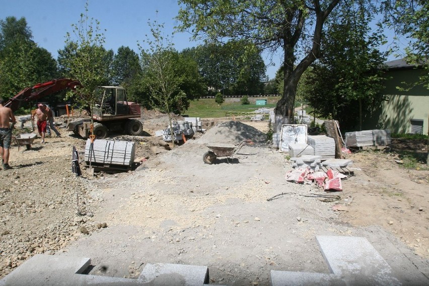 Park sensoryczny w Rydułtowach będzie gotowy później