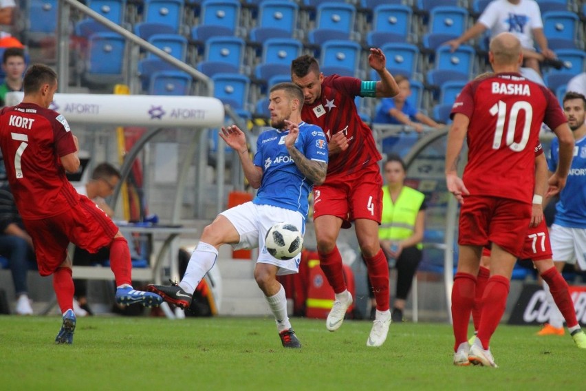 19.08.2018 poznan gd lech poznan wisla krakow i polowa. glos...