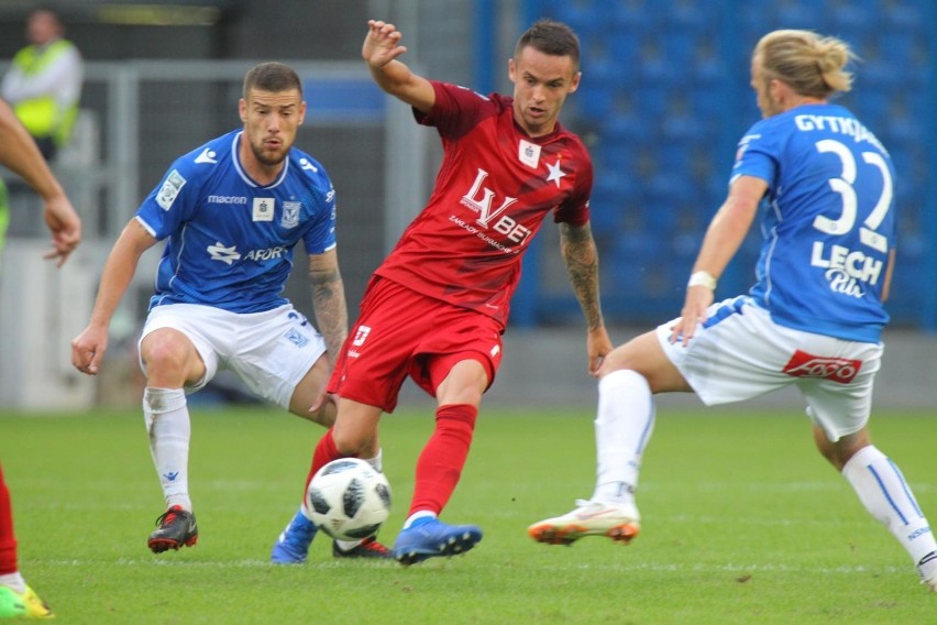 19.08.2018 poznan gd lech poznan wisla krakow i polowa. glos...