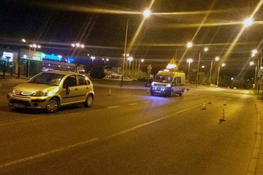 Wypadek na Kusocińskiego w Łodzi