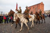 Przemarsz ułanów przez Bydgoszcz. Obywatelskie obchody Dnia Niepodległości [zobacz zdjęcia]