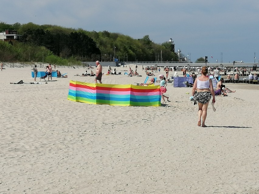 W Kołobrzegu i regionie w weekend pogoda idealna do plażowania 
