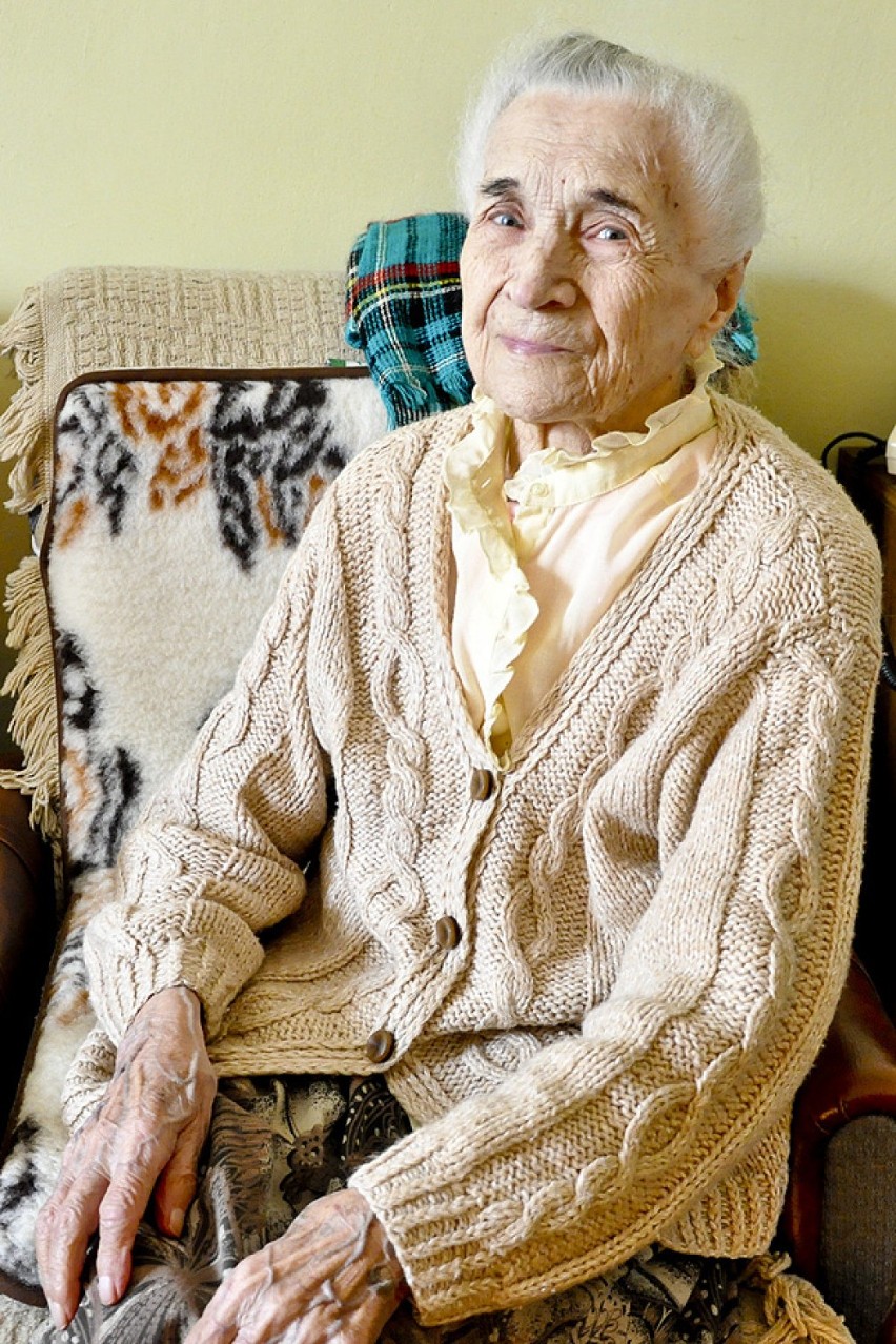 Wczoraj 107 lat skończyła Zenobia Waszczewska, najstarsza...