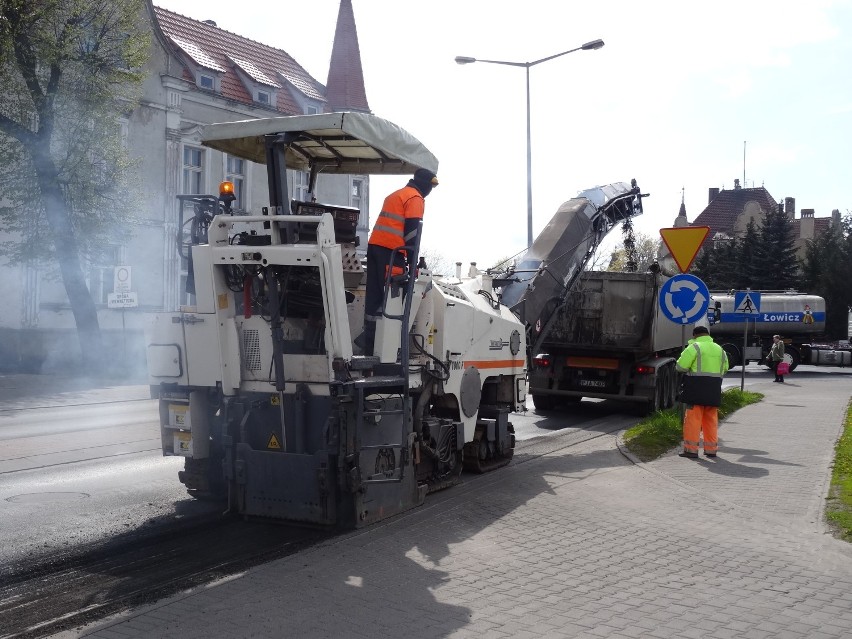 Ruszył remont "trzydziestki szóstki" w centrum Krotoszyna