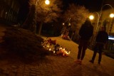 Zduńska Wola. Przy pomniku Jana Pawła II w rocznicę śmierci [zdjęcia]