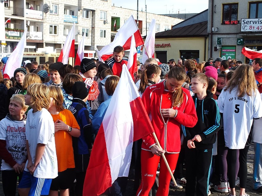 III Sztafeta Niepodległości w Kraśniku