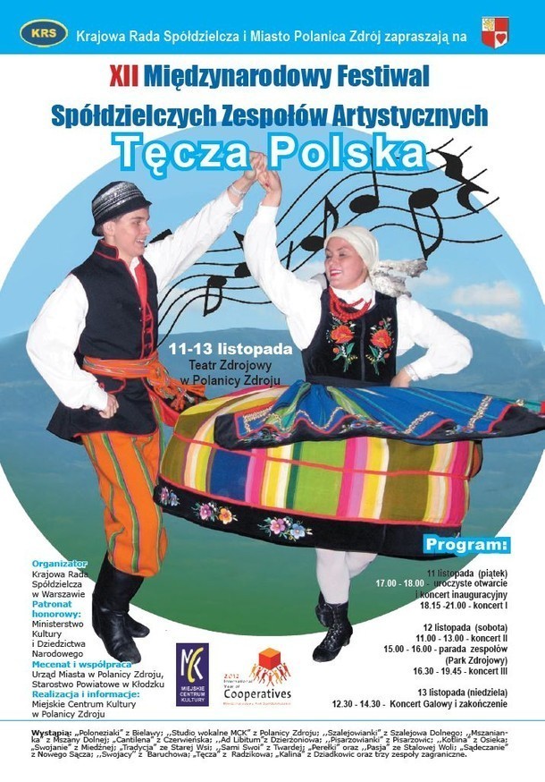 XII Międzynarodowy Festiwal Spółdzielczych Zespołów...