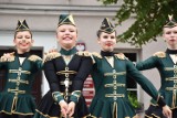 Wolsztyn: Mażoretki Aura zachwycają. Zobacz zdjęcia z występu na Rynku